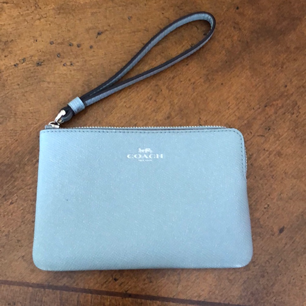 COACH wristlet wallet